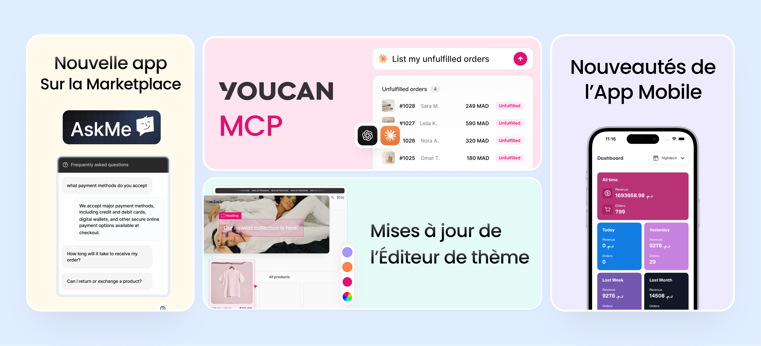 Découvrez de nouvelles façons de travailler avec l’IA sur YouCan