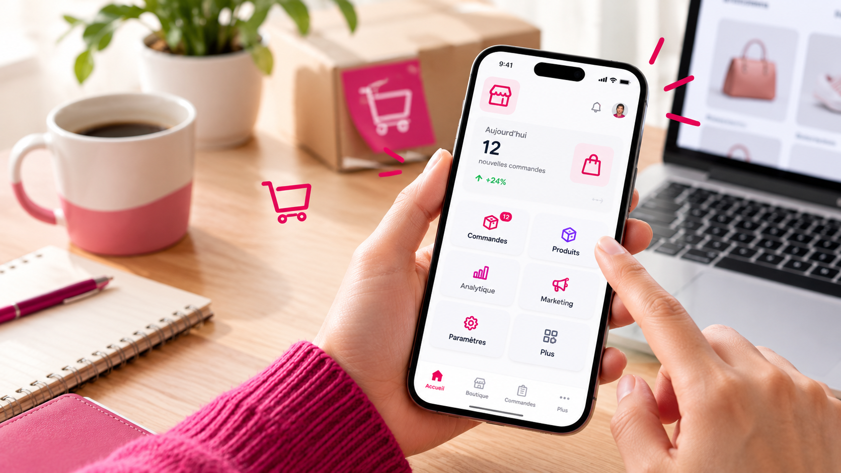 تطبيق YouCan: تحكّم في متجرك الإلكتروني من هاتفك