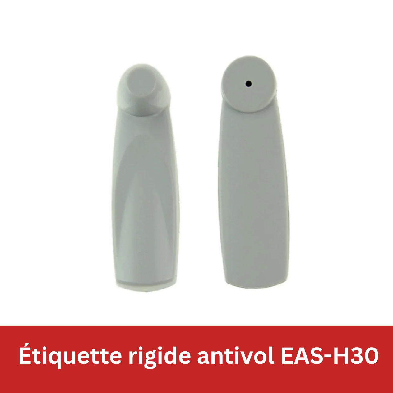 Étiquette rigide antivol EAS-H30 ZKTeco, 58 kHz