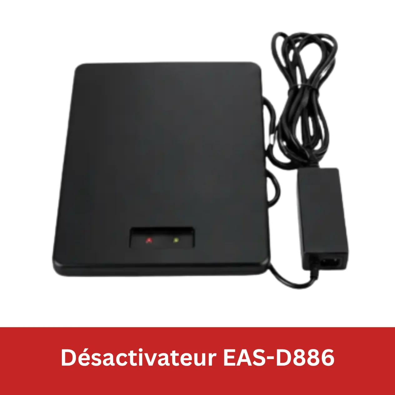 Désactivateur d’étiquettes souples EAS-D886 ZKTeco, 8,2 MHz