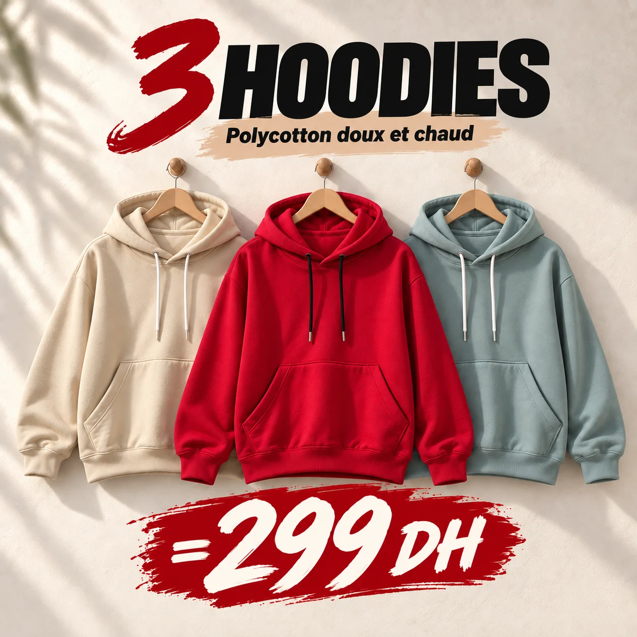 Pack 3 Hoodies #1