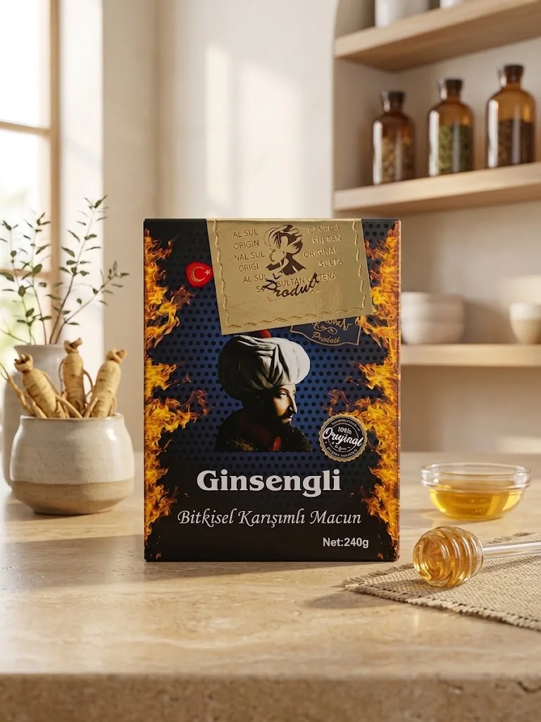 معجون الجينسنغ بالأعشاب الطبيعية – Ginsengli