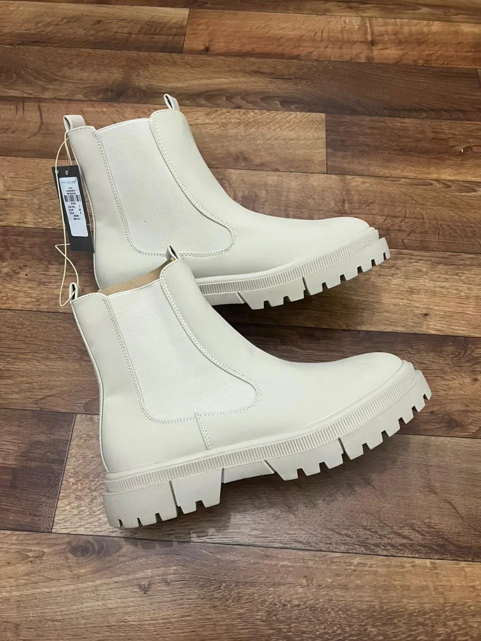Boots Chelsea Chunky-BEIGE
