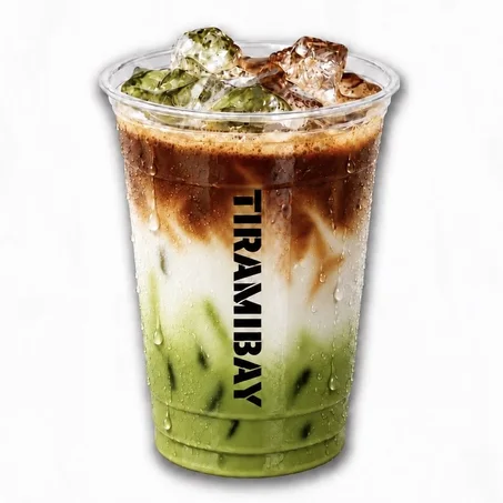 Dirty Matcha Latte