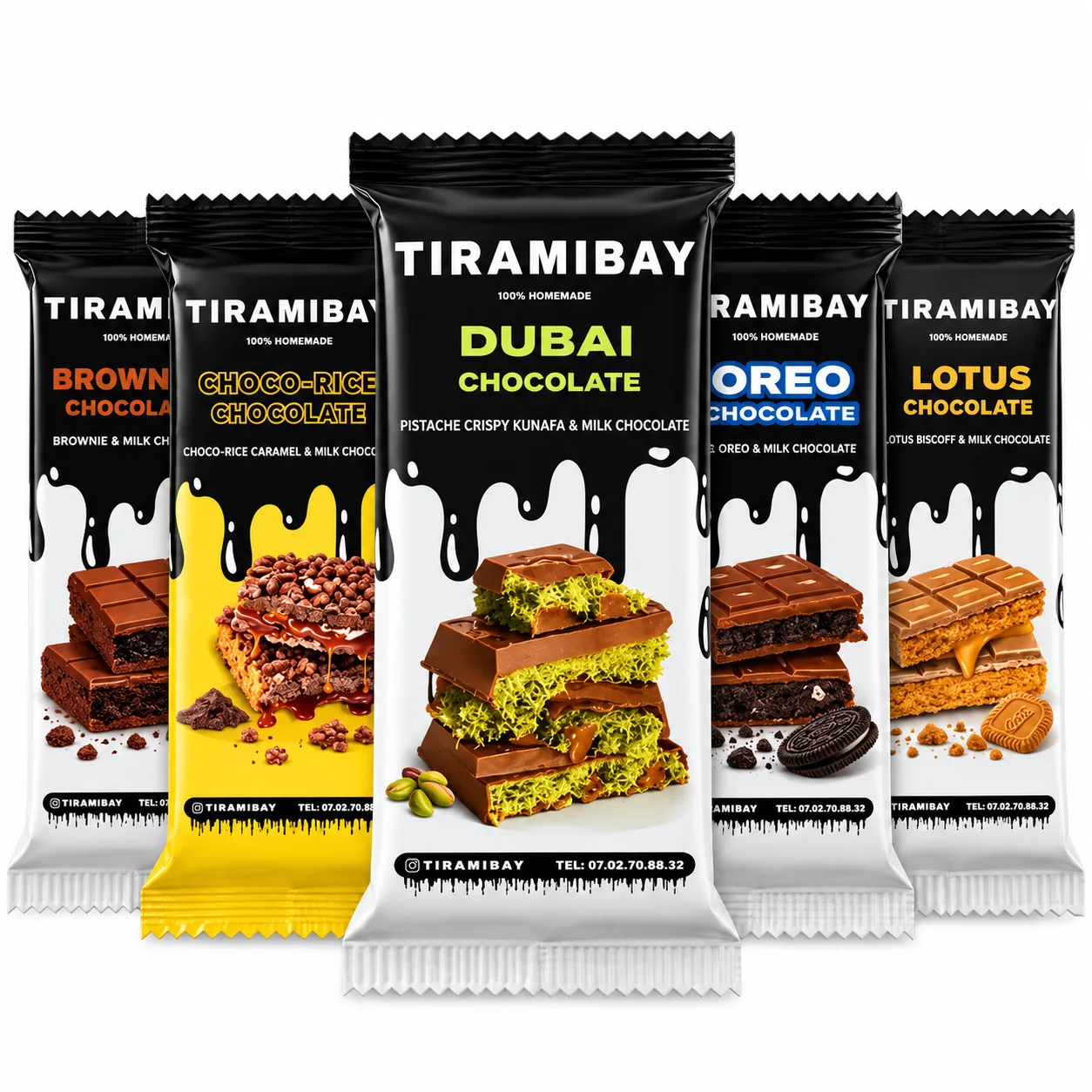 Pack 5 ChocoBAY®