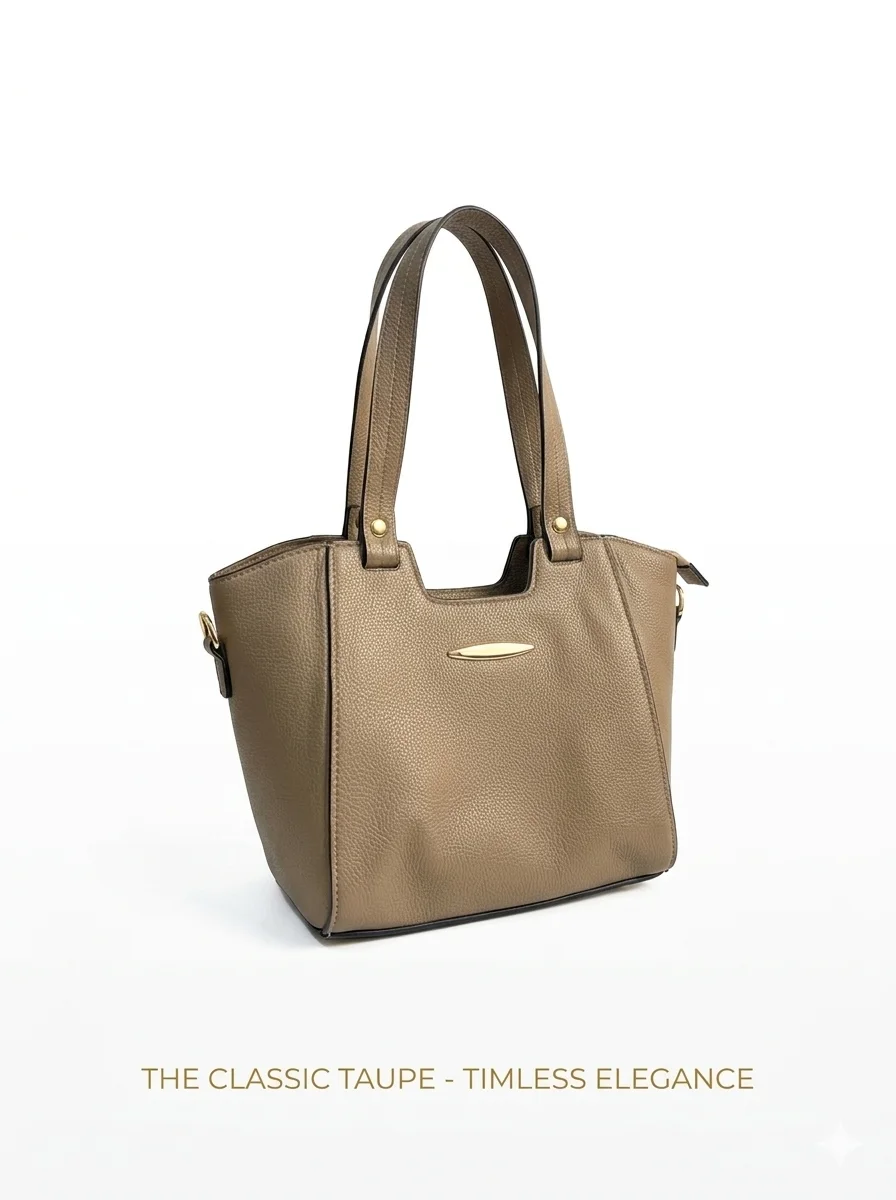 Sac Cabas Bellasita – L’Élégance Intemporelle au Quotidien - Chic en Cuir Grainé
