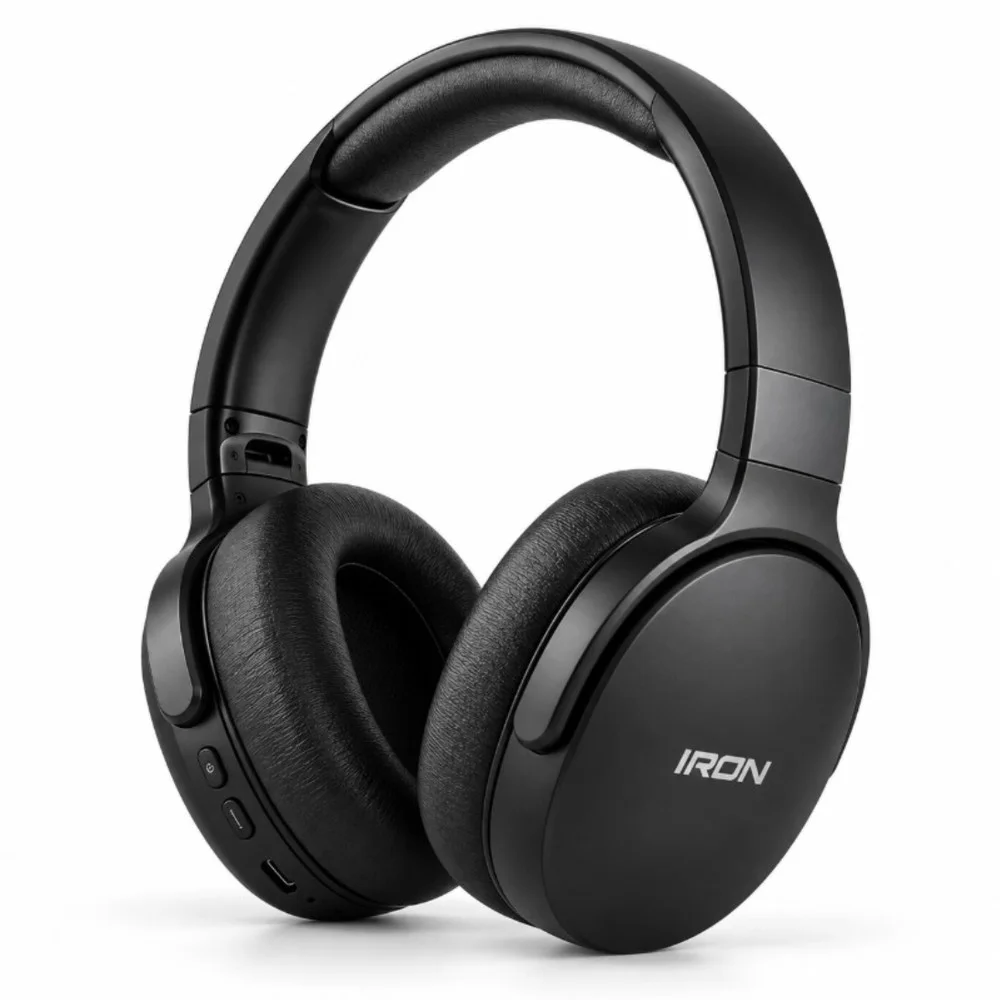 سماعة IRON IR-280 باللون الأسود
