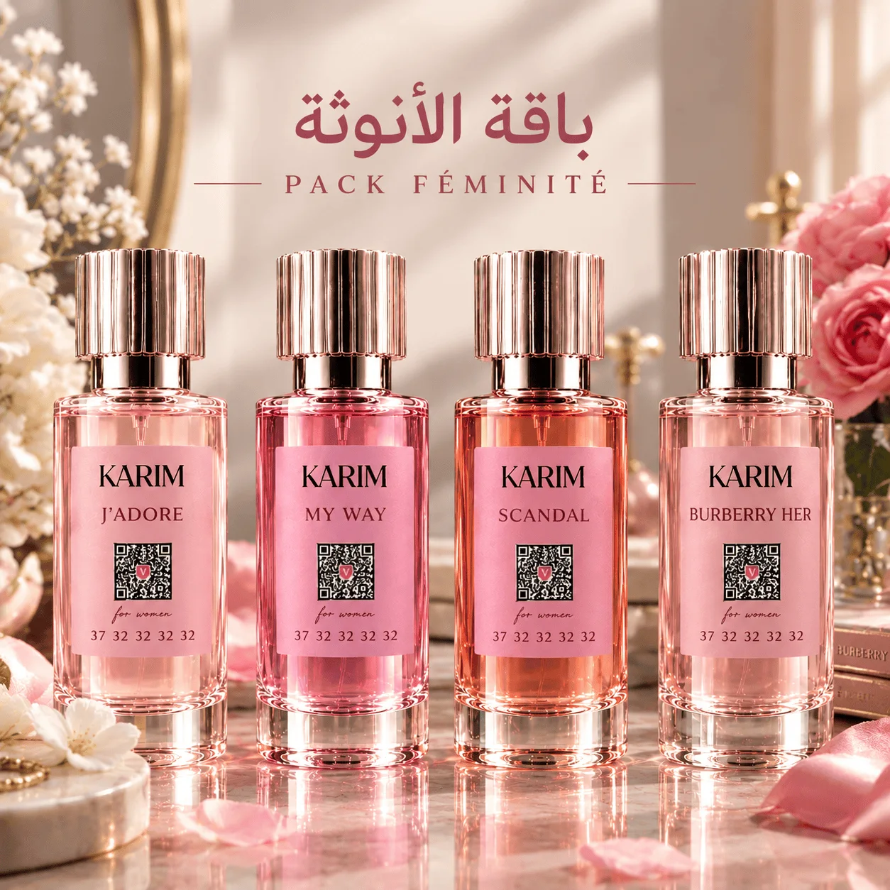🌹 باقة الأنوثة | Pack Féminité