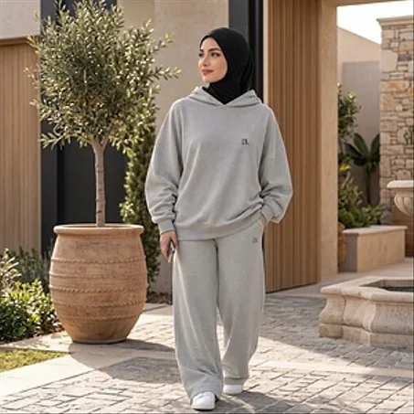 Casual à Hijab Intégré