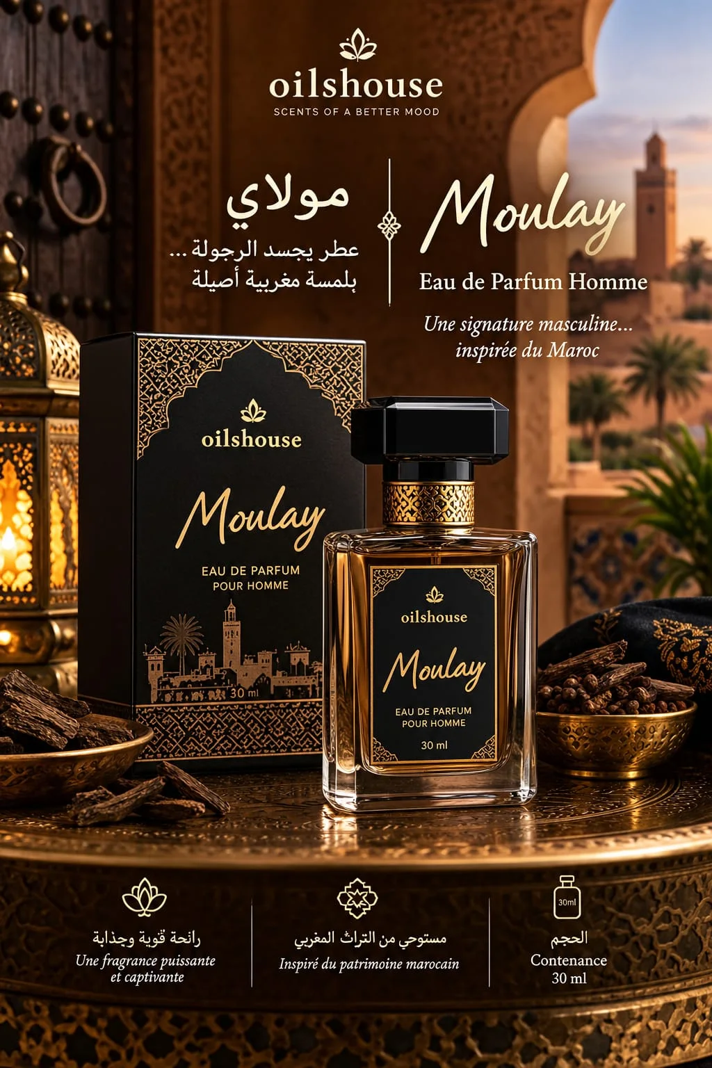 عطر مولاي 30ml