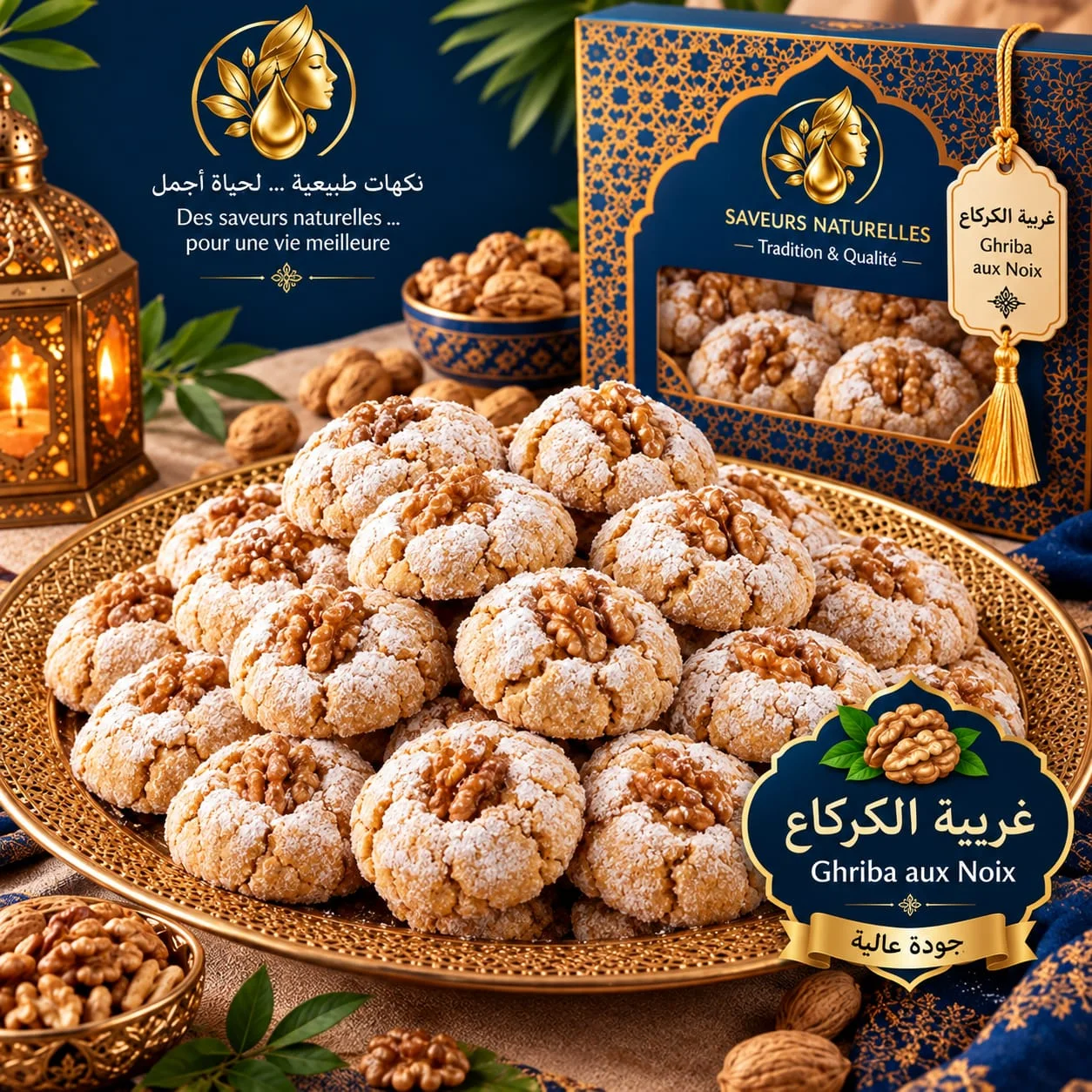 غريبة بالكركاع   Ghriba aux noix