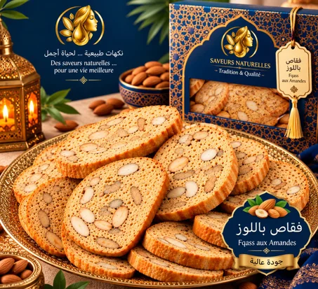 الفقاص باللوز  Fekkas aux amandes