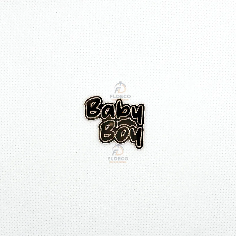 Pastilles Dorées " Baby Boy" – Décoration Naissance & Baby Shower | Lot de 100 pcs