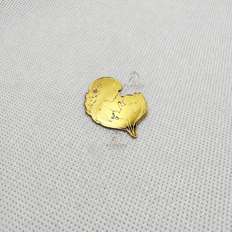 Pastilles Dorées "Mère et Bébé" – Décoration Naissance & Baby Shower | Lot de 100 pcs