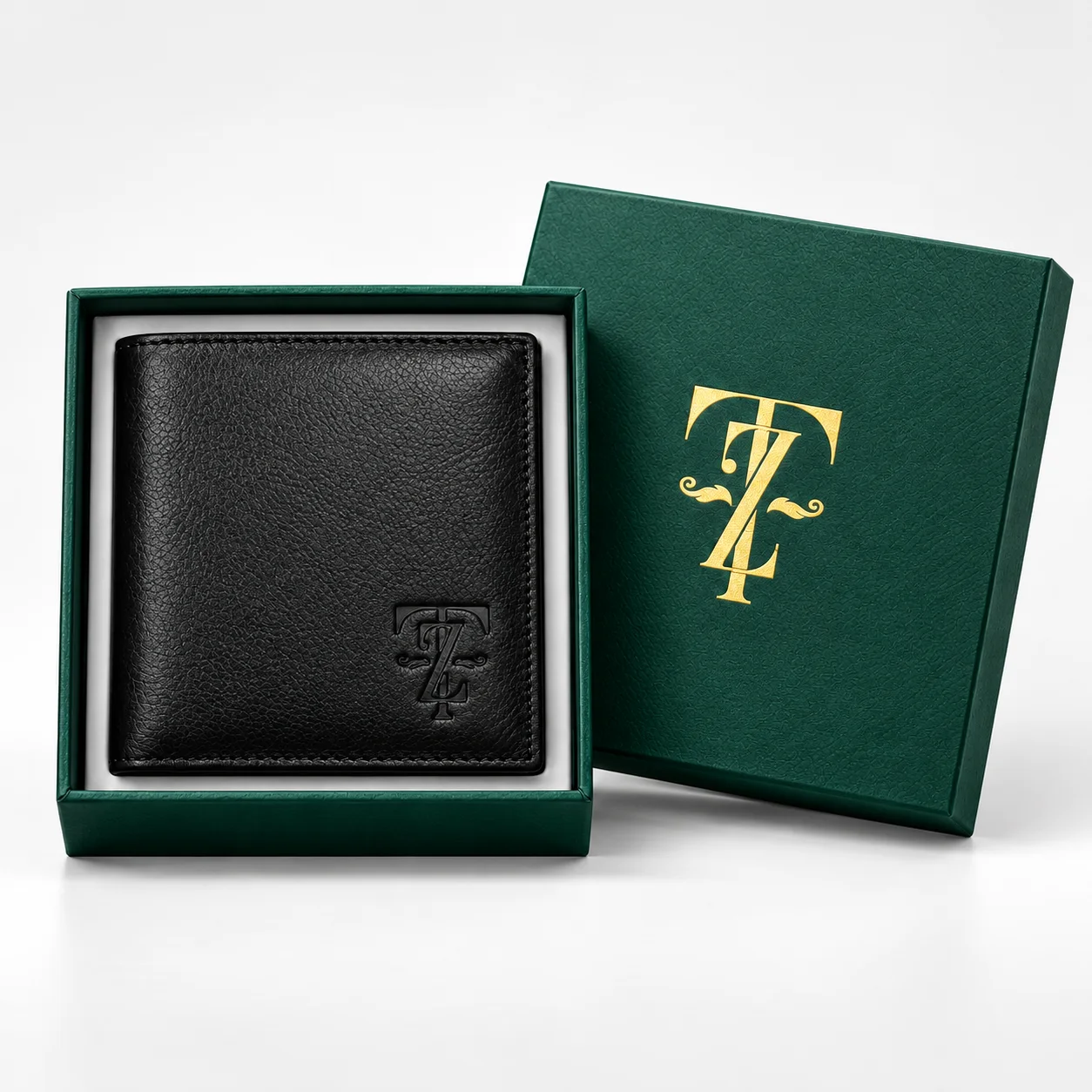 Portefeuille en Cuir Véritable