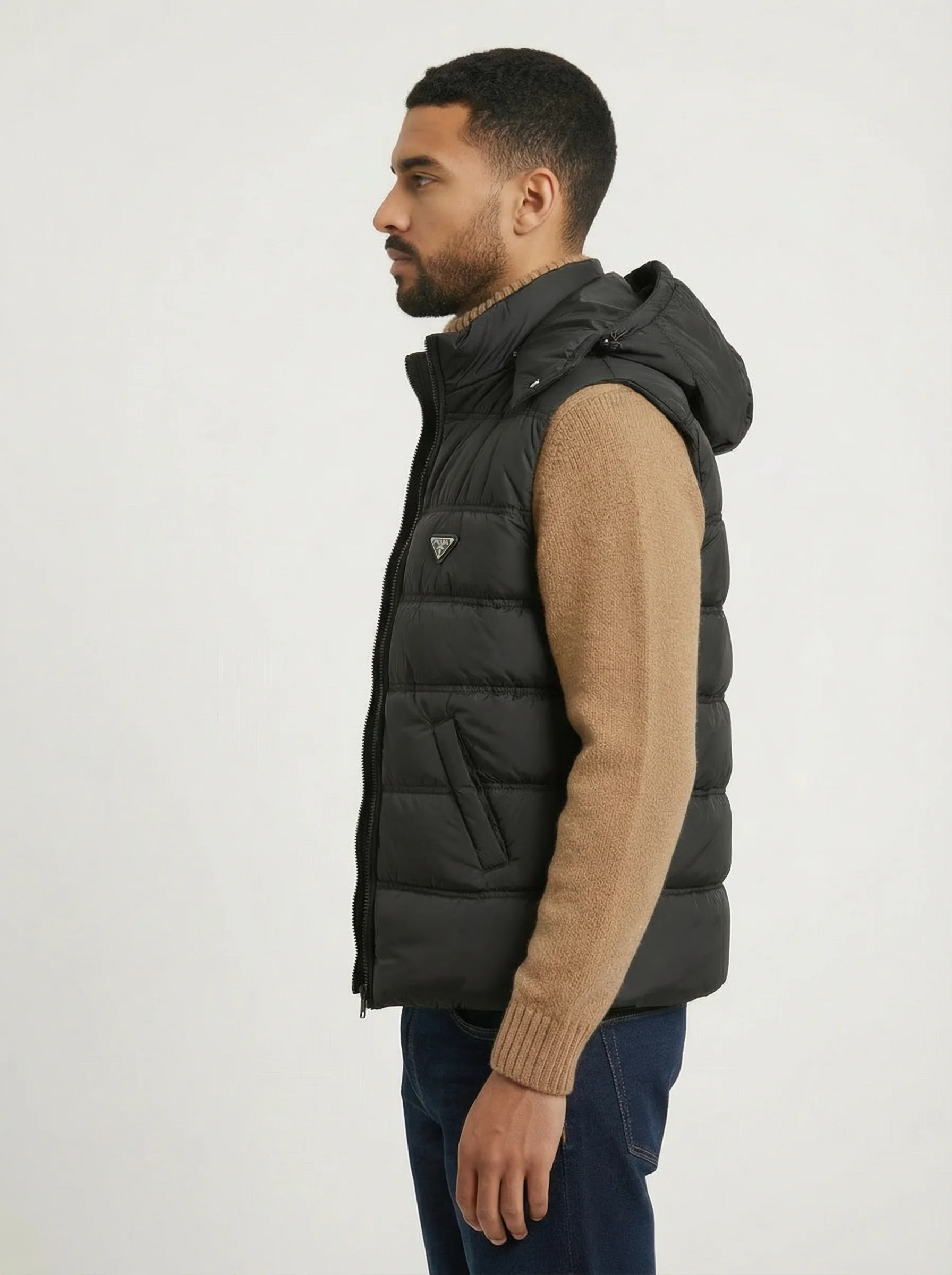 Doudoune Prada Sans Manches (Capuche Amovible)