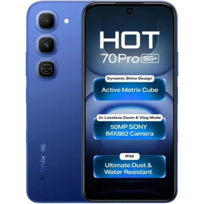 Infinix HOT 70 Pro 5G+ 6Go RAM 256Go – Smartphone 🇲🇦