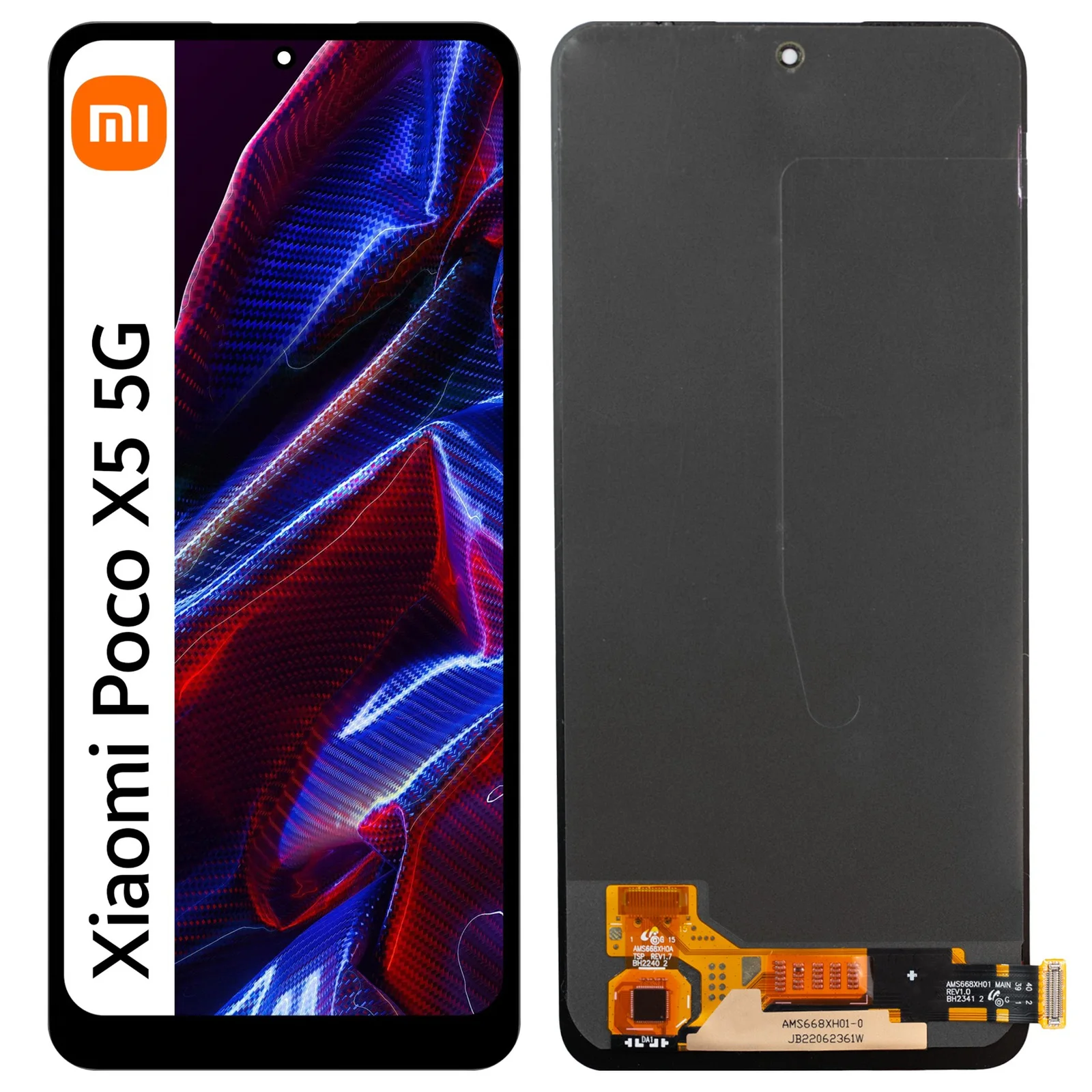 Afficheur POCO X5 5G OLED – Écran de remplacement