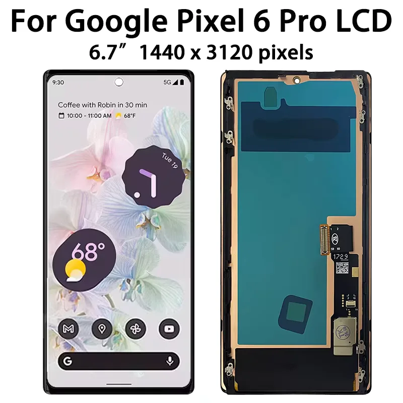 🖥️ AFFICHEUR GOOGLE PIXEL 6 PRO OLED 🇲🇦