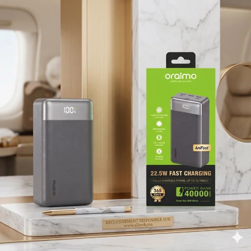 Power Bank Oraimo PowerBox 400 Vision 40000mAh 22.5W