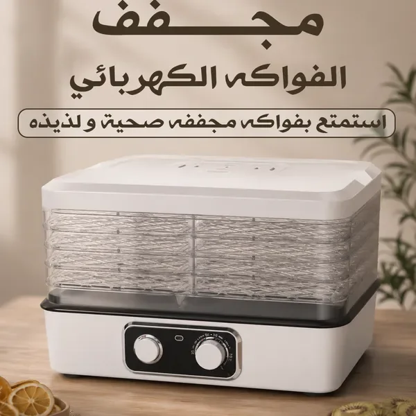 جهاز تجفيف الفواكهة الكهربائي