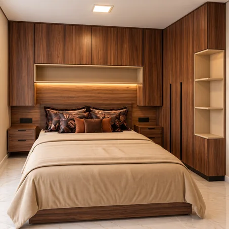 Paire de Tables de Chevet en Bois