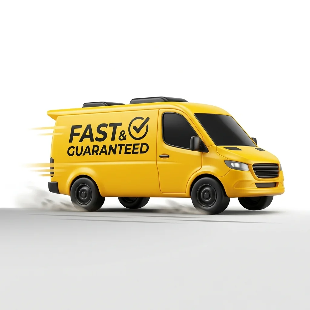 توصيل سريع ومضمون