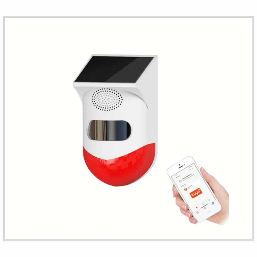 🚨 ALARME SOLAIRE EXTÉRIEURE INTELLIGENTE