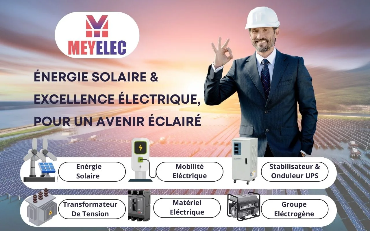 Nous sommes un fournisseur spécialisé de solutions de protection électrique, avec un focus particulier sur les stabilisateurs de tension destinés aux secteurs industriel, médical, agricole et domestique.  Notre mission est simple : ➡️ protéger vos équipements électriques contre les variations de tension, prolonger leur durée de vie et garantir leur fonctionnement optimal. Notre expertise  Avec plusieurs années d’expérience dans le domaine de l’énergie et des systèmes électriques, nous avons développé une expertise solide en :  ✔ Sélection et fourniture de stabilisateurs adaptés à chaque type d’application ✔ Conseils techniques personnalisés pour dimensionner les solutions ✔ Accompagnement à l’installation, à la maintenance et au SAV ✔ Intégration de systèmes dans des installations complexes