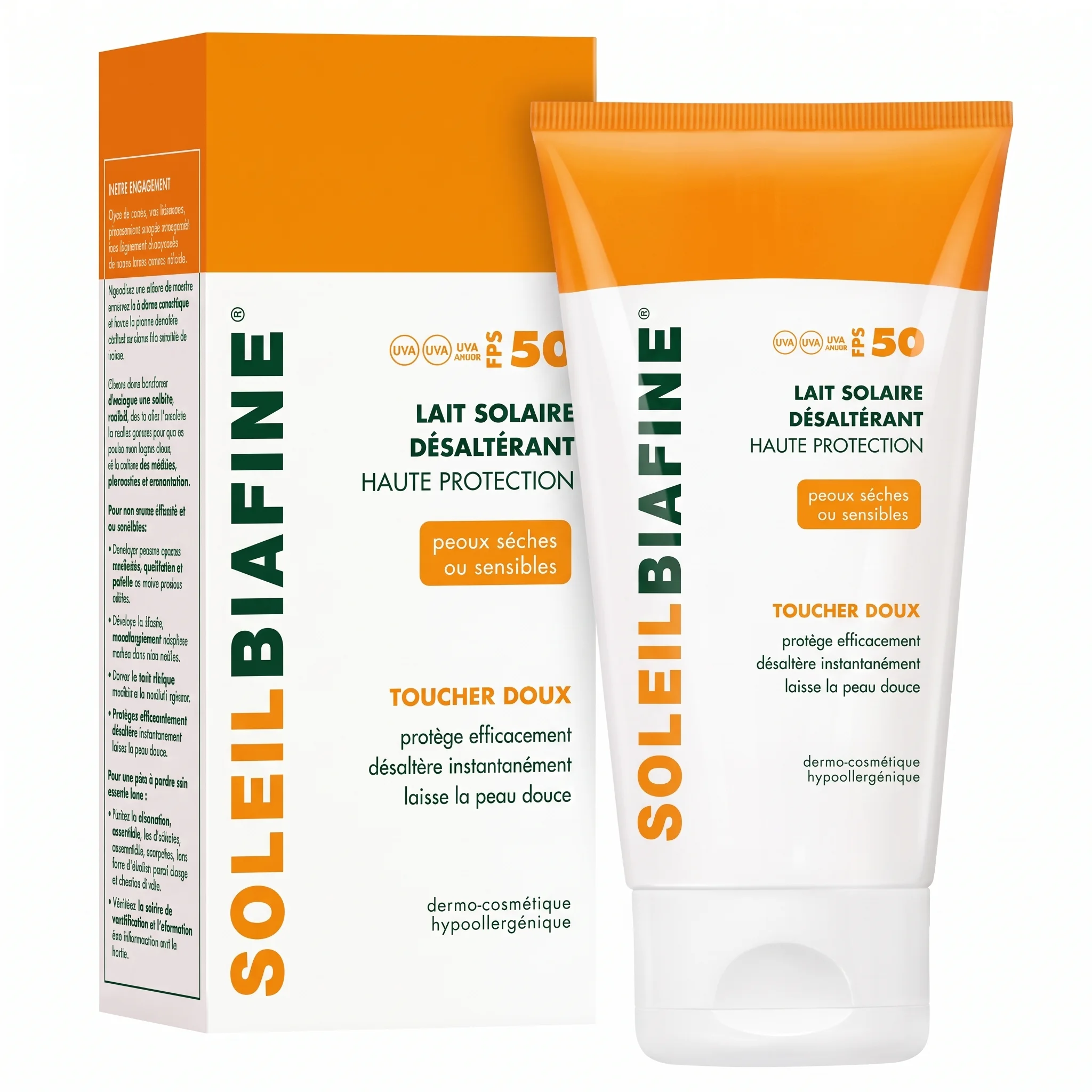 SOLEIL BIAFINE Lait Solaire Ultra-Hydratant SPF 50+ 150 ml