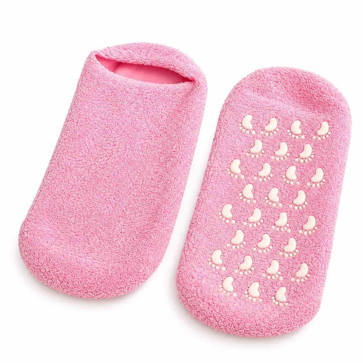 Chaussettes de gel de spa en silicone