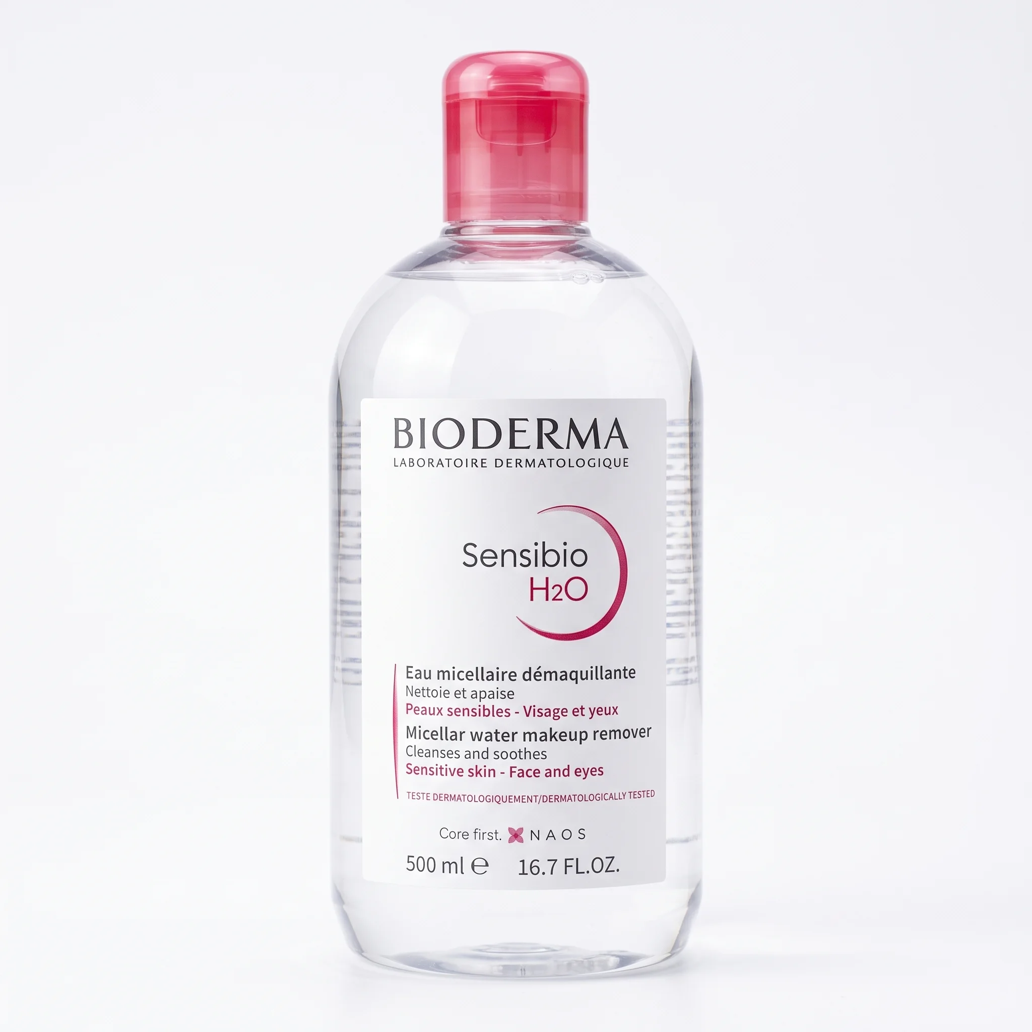 BIODERMA – Sensibio H2O Eau Micellaire Demaquillante – 500ml