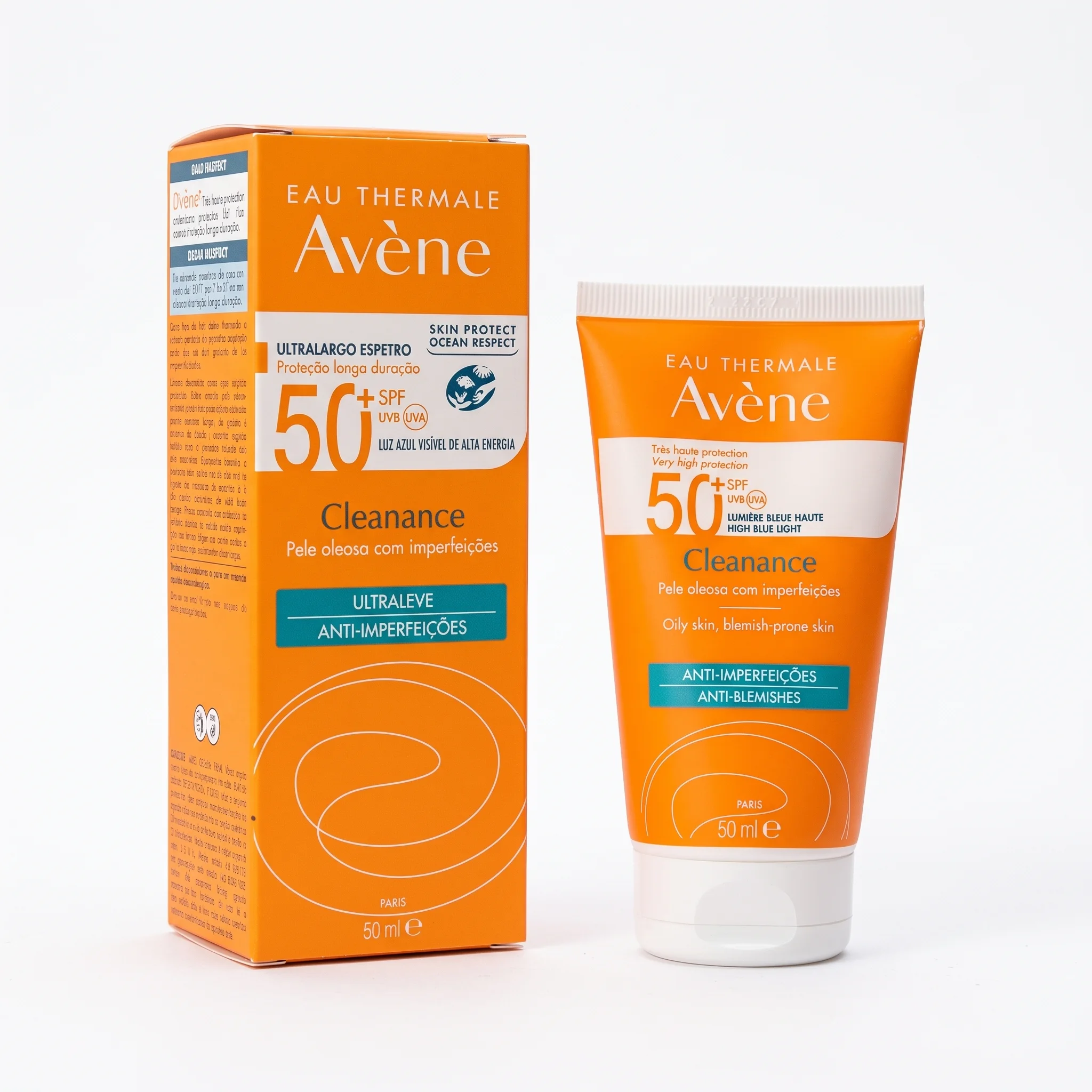 AVENE – Cleanance Solaire Anti-Imperfections SPF50+ – 50ml