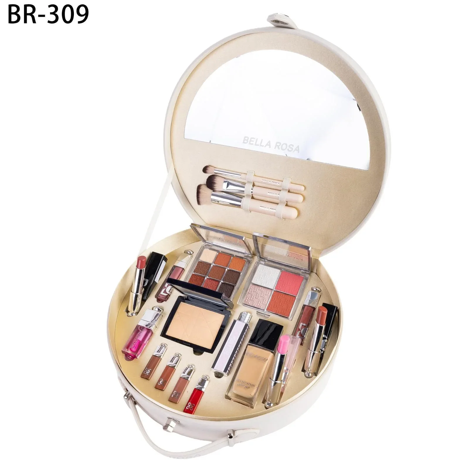 Coffret de maquillage complet Bella Rosa (BR-309)