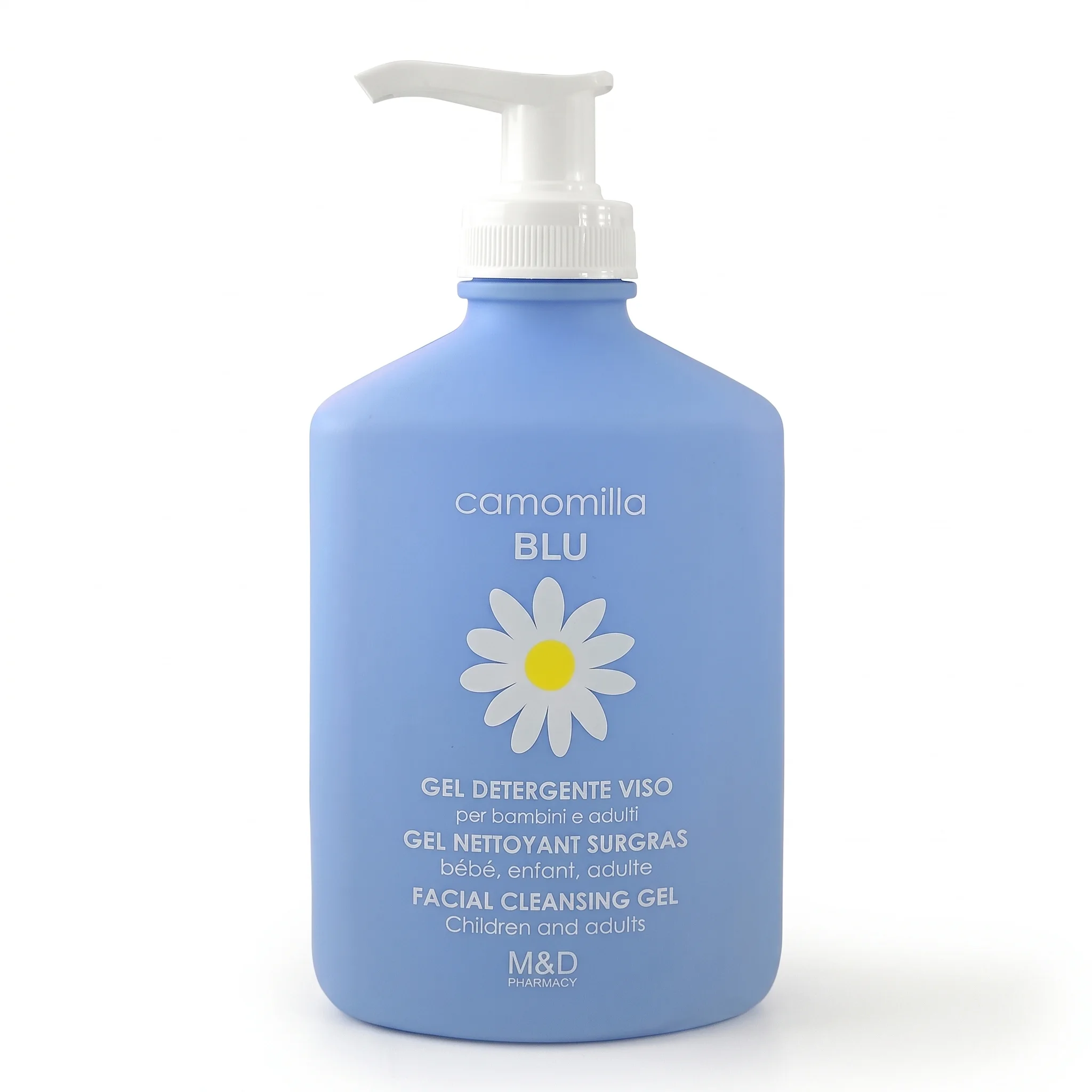 CAMOMILLA BLU – Gel Nettoyant Surgras Visage – 500ml