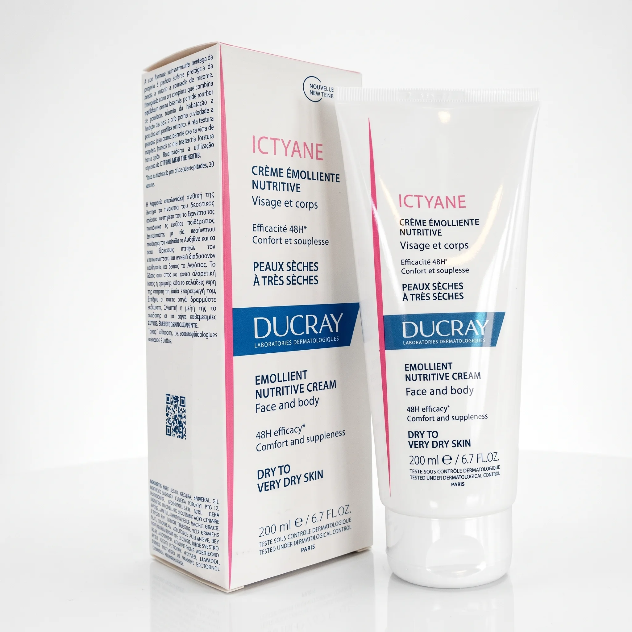 DUCRAY – Ictyane Creme Emolliente Nutritive – 200ml