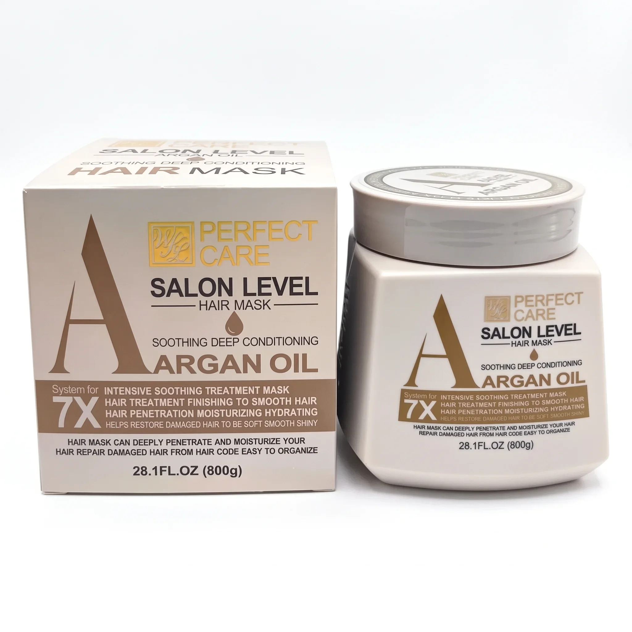Masque Capillaire Perfect Care à l’Huile d’Argan WOKALI - 800g