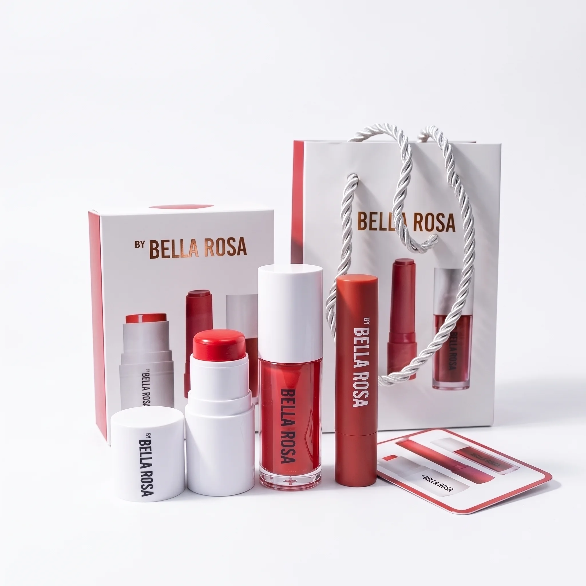 trio de maquillage nomade "Lip & Cheek Faves" par BY REAL BEAUTY (BR-315)