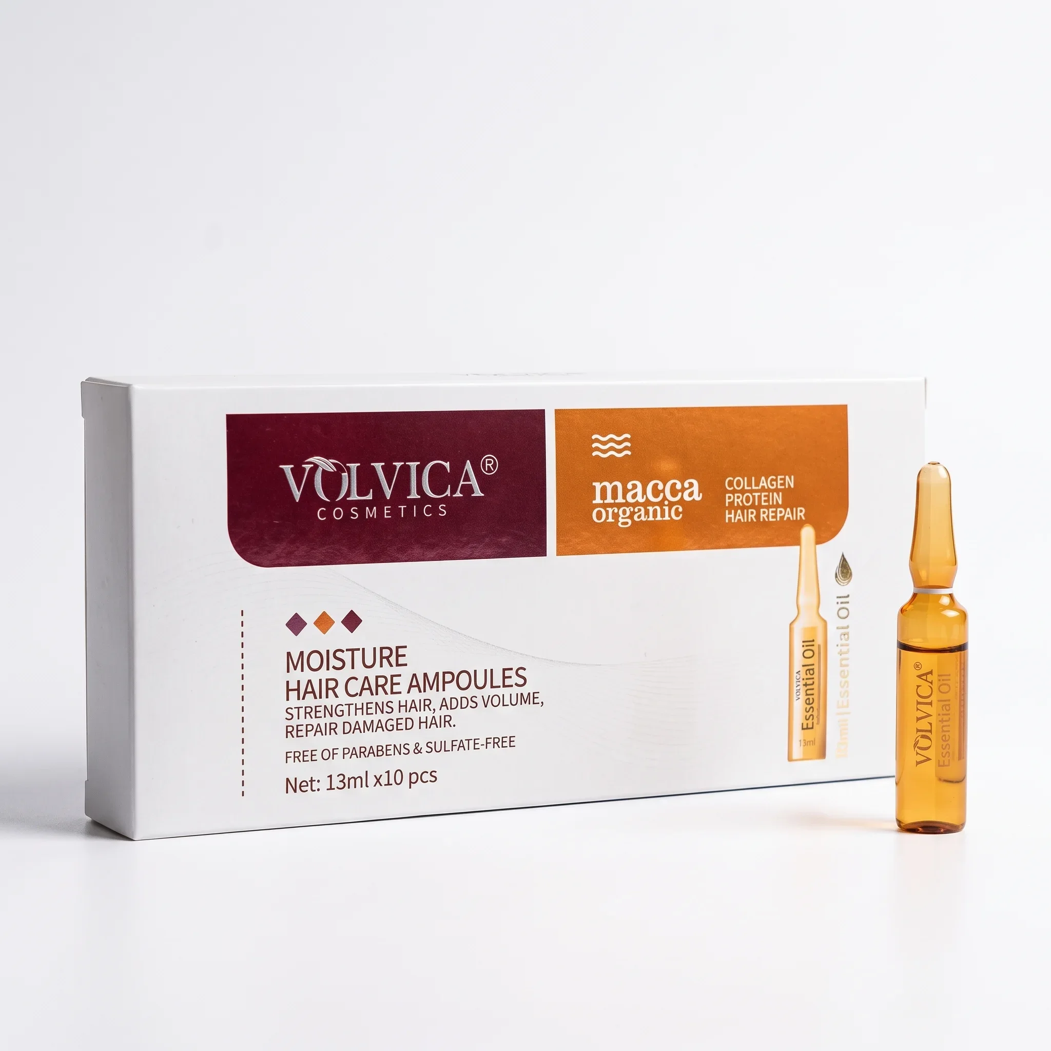 Ampoules Capillaires Macca Organic Volvica x 10 pcs