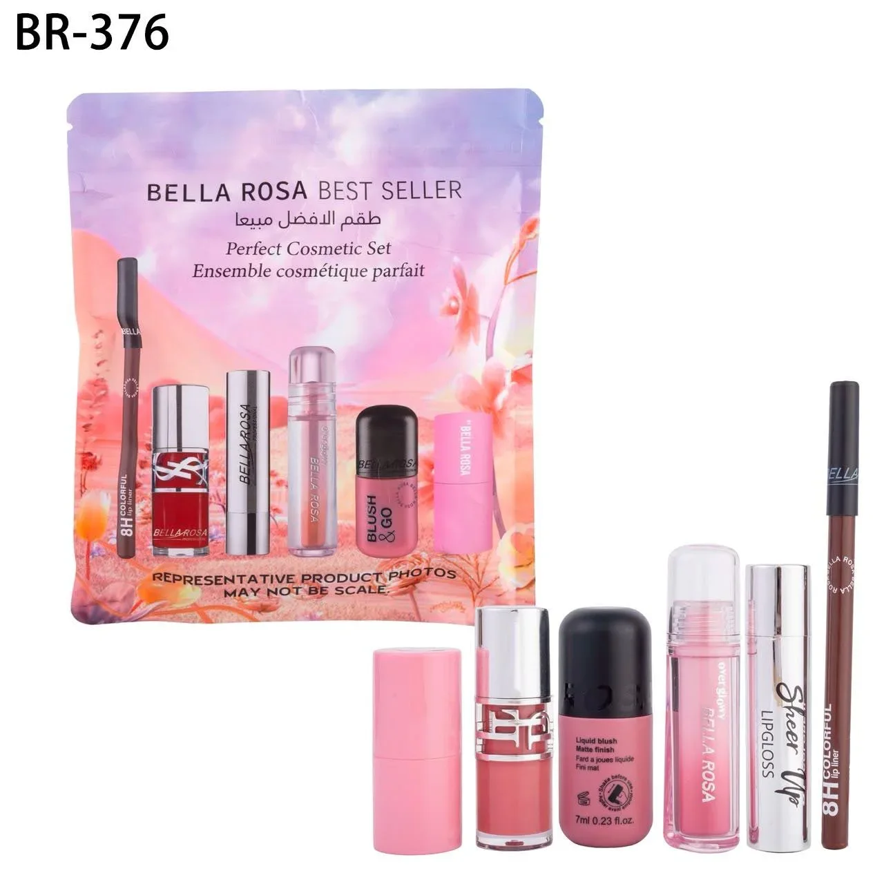 Pack multi-produits Bella Rosa "Best Seller" (BR-376)