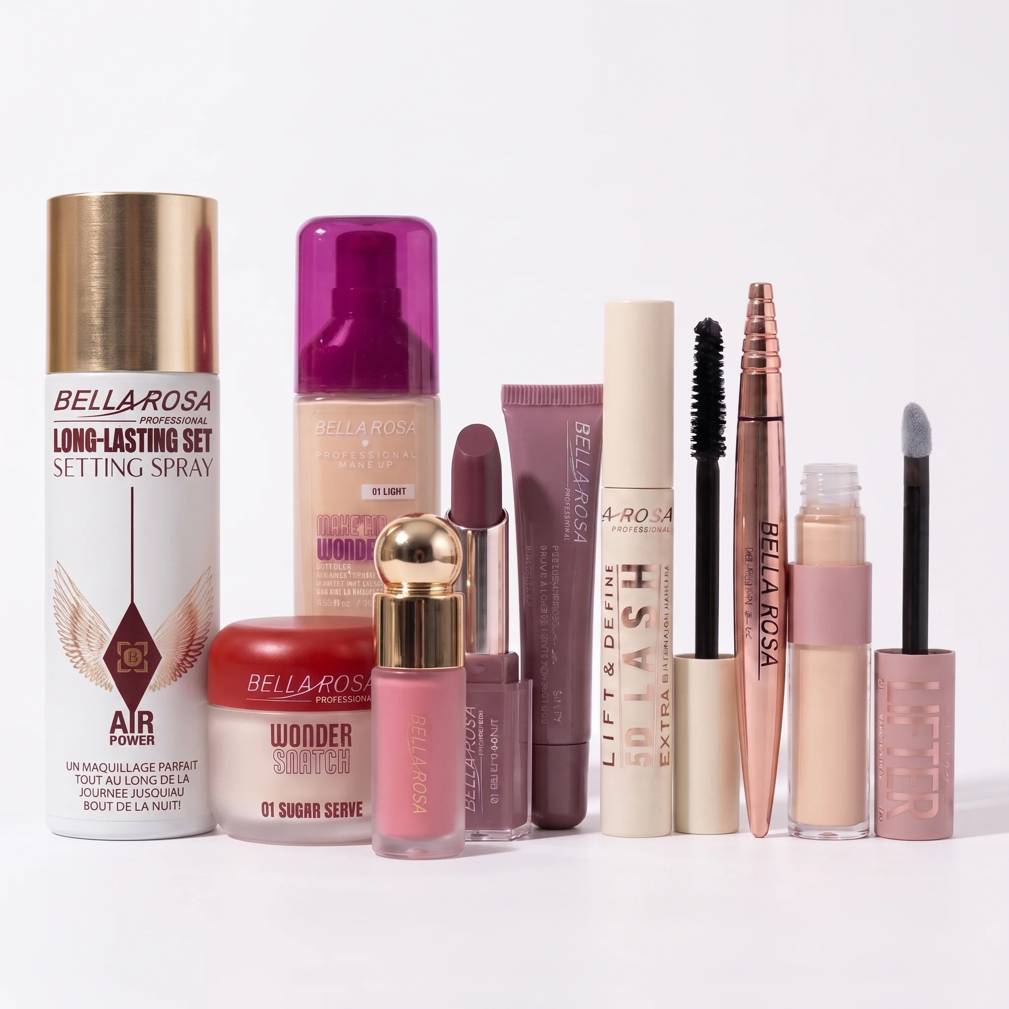 Gamme Maquillage Bella Rosa Professional SC-001
