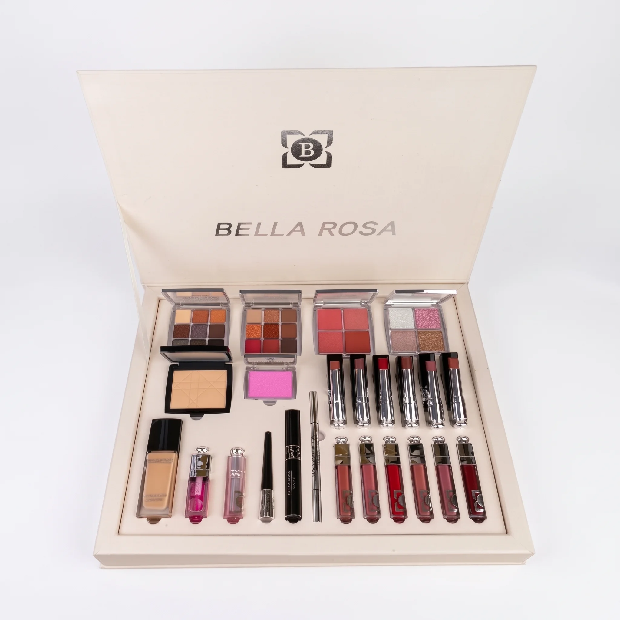 Coffret de maquillage professionnel Bella Rosa (BR-167)