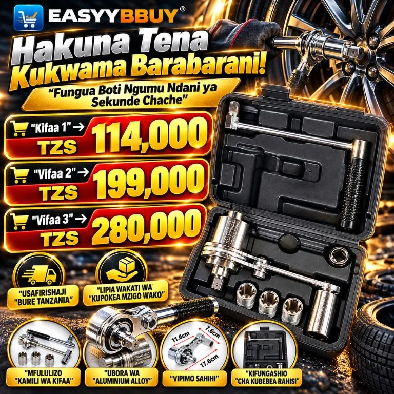 Kifaa Kidogo, Nguvu Kubwa — Msaada Muhimu kwa Kila Safari! 🛠️🚙
