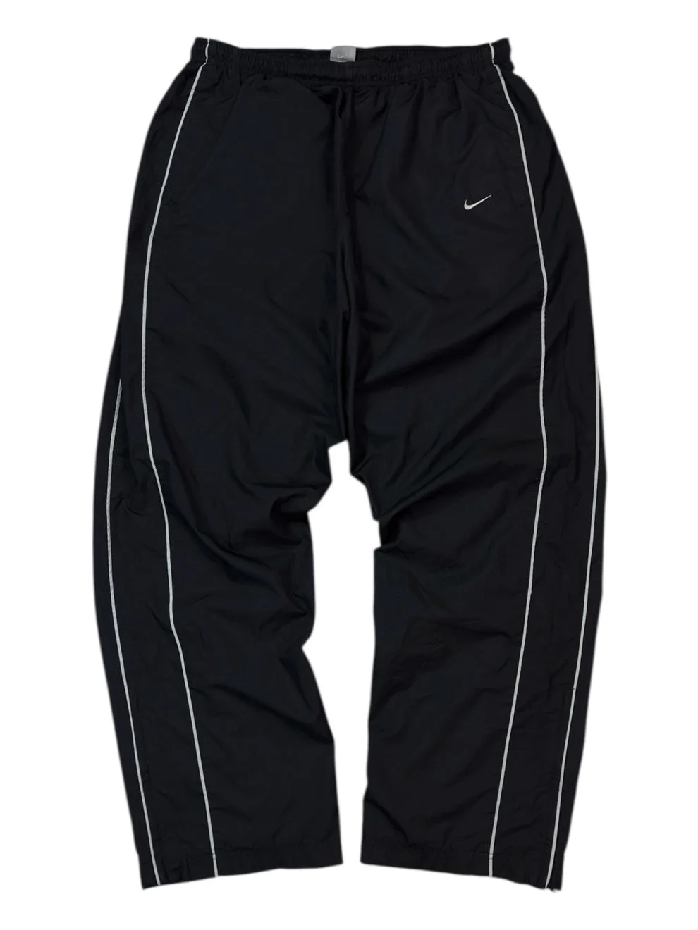 RARE 2000s Baggy Nike Trackpants Black II