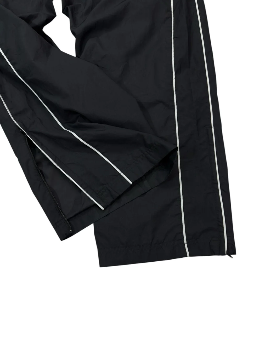 RARE 2000s Baggy Nike Trackpants Black II