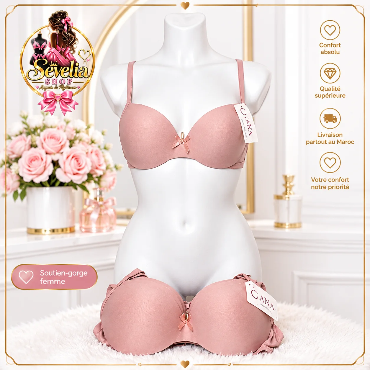 HANA Lingerie — Élégance & Confort