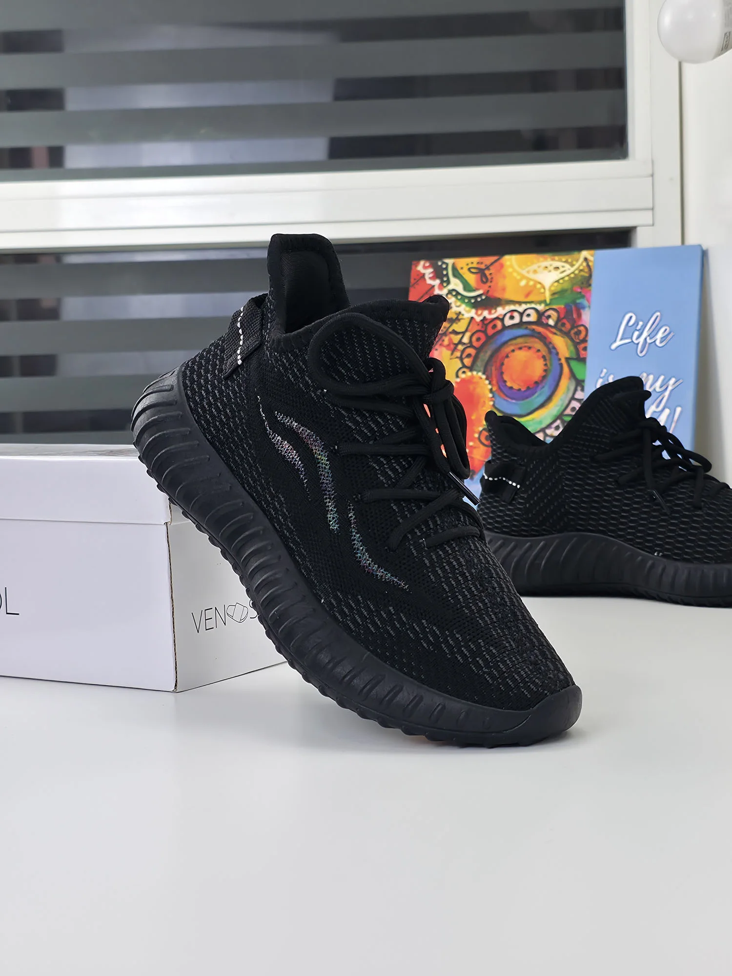 Baskets pour Femmes - Noir - YZ-500