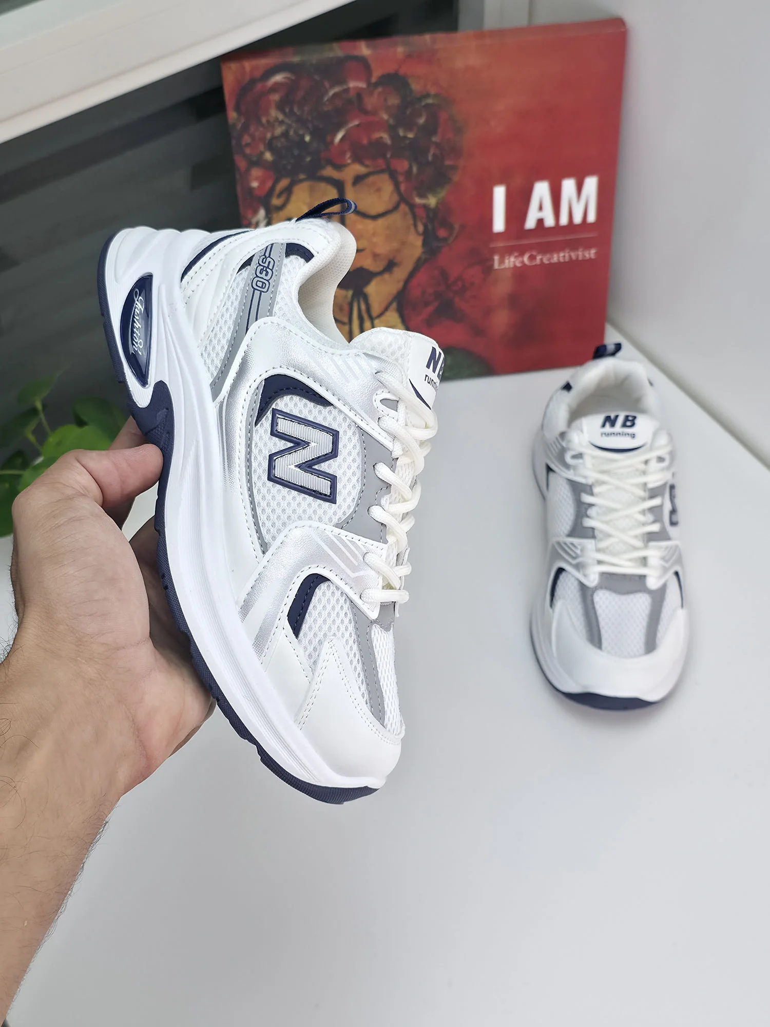 Baskets - Bleu - B-4