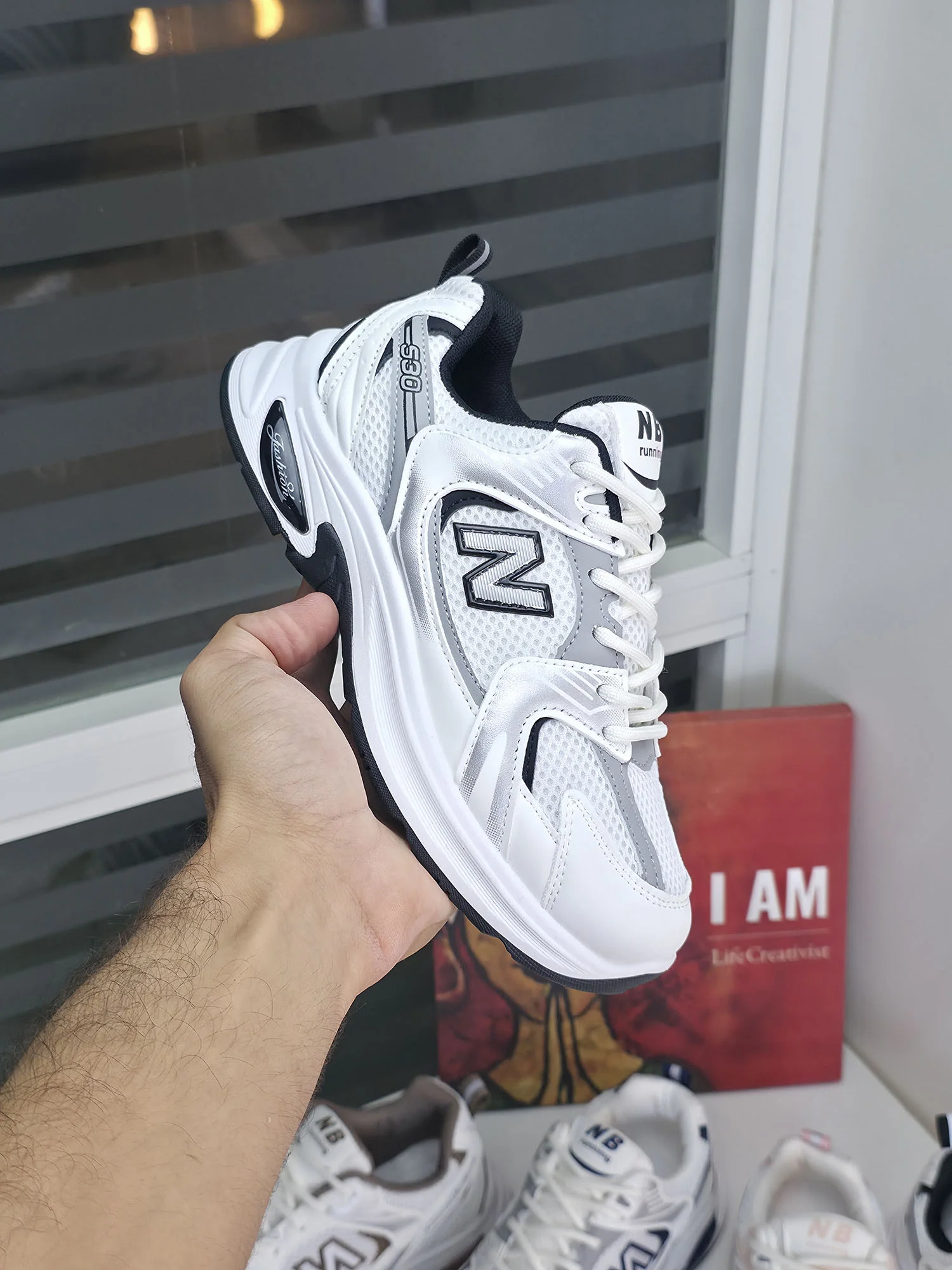 Baskets - Noir - B-4