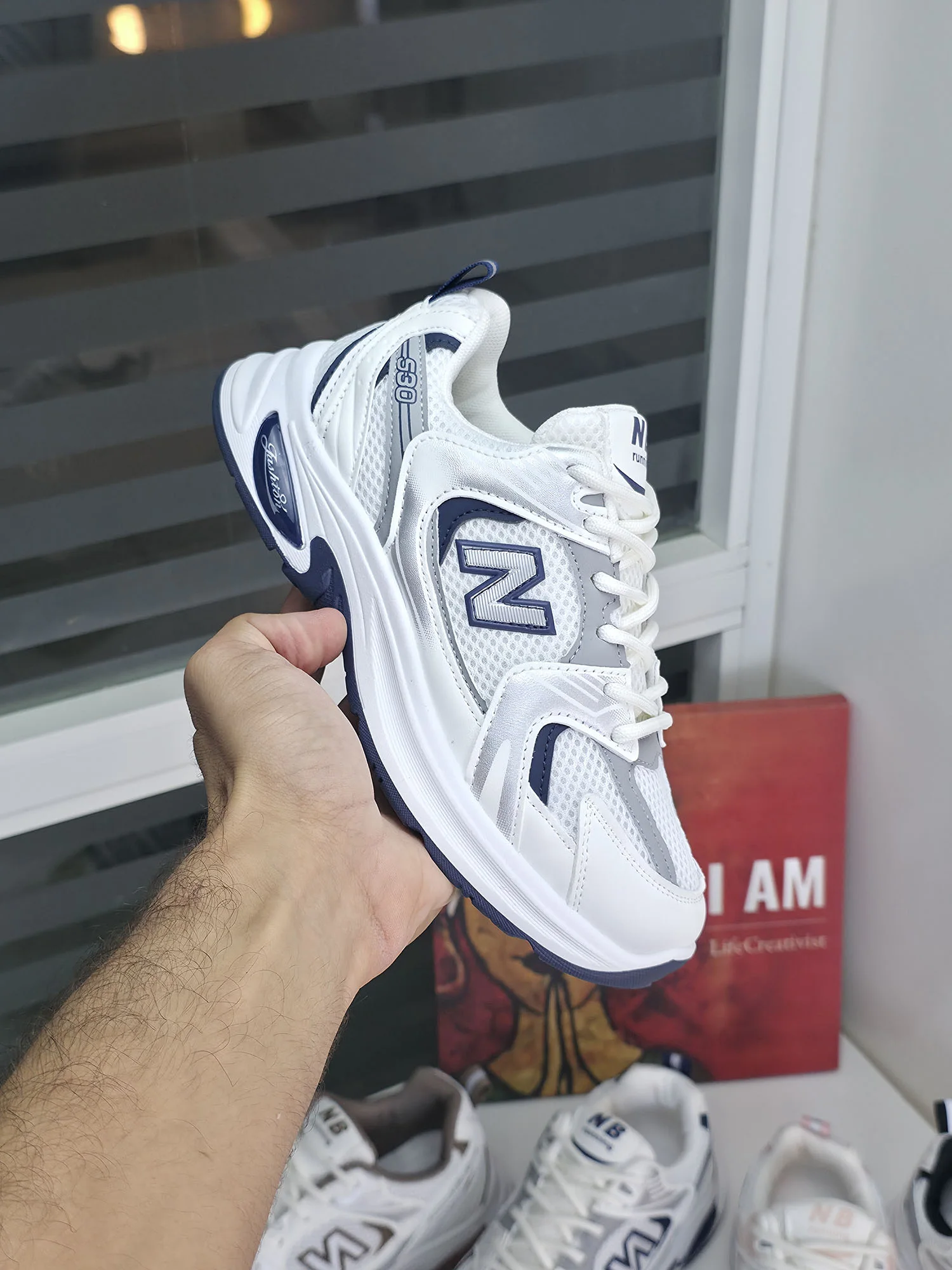 Baskets - Bleu - B-4